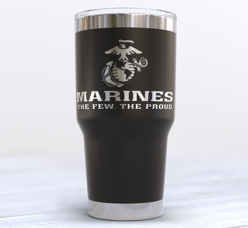 Marines 30oz Tumbler (Black)