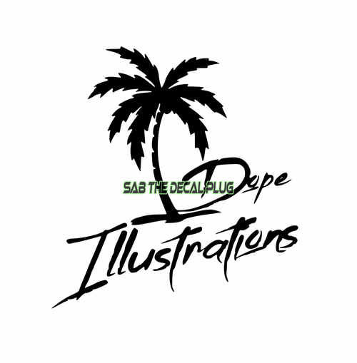 Dope Illustrations - Palm Trees Dope Illustrations - Palm Trees