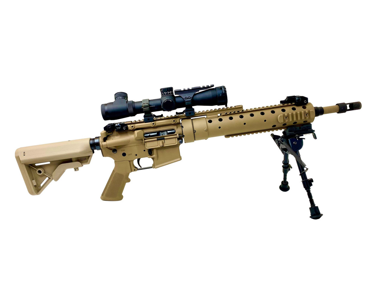 Mk12 Mod H 16" Holland FDE rifle from PRI - Precision