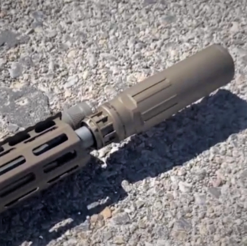 CGS SCISix Suppressor dedicated 5.56mm duty can for true operators