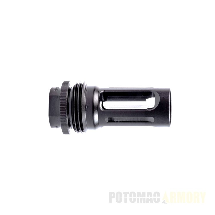 Silencerco ASR Closed Tine Flash Hider - 1/2X28 - AC5326