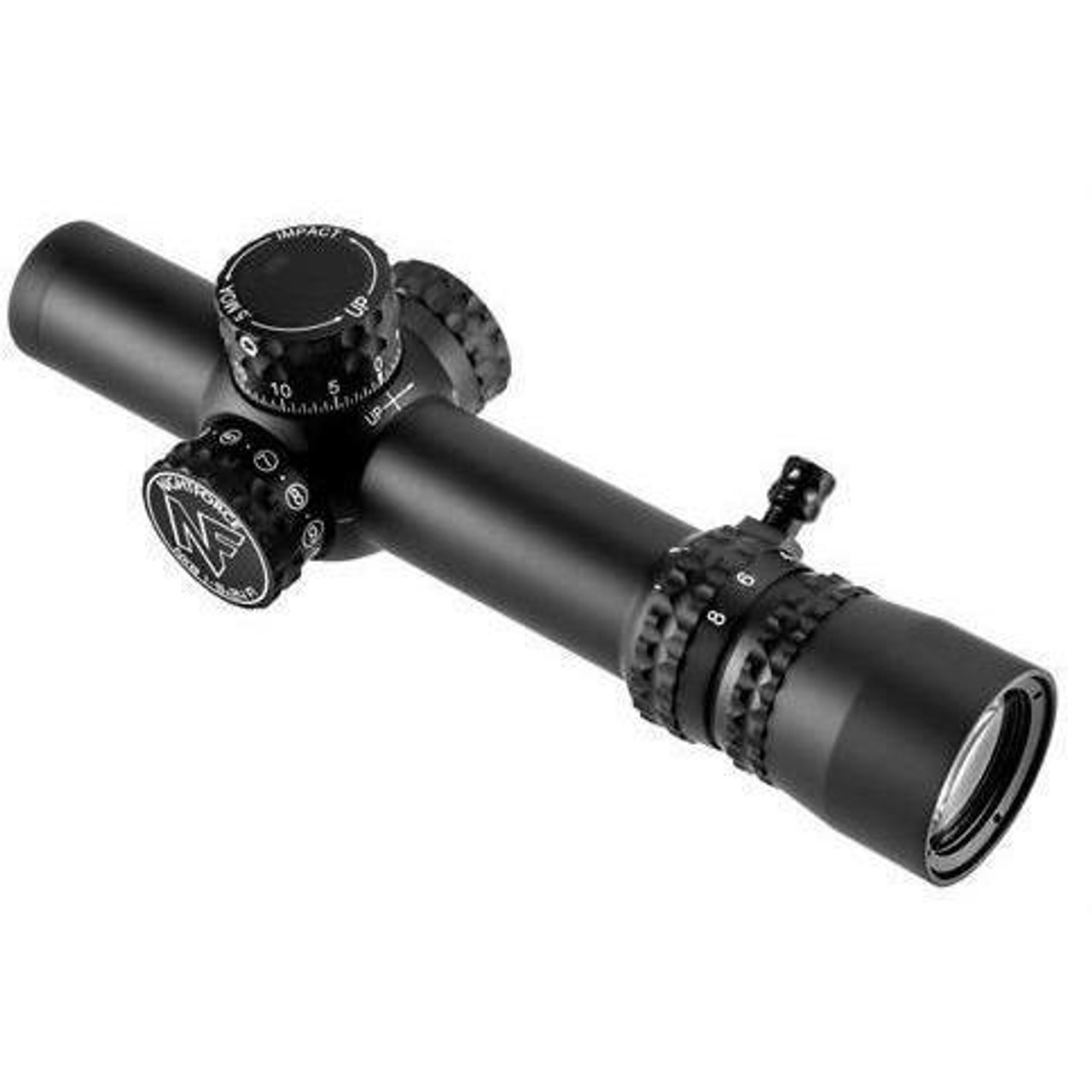 Nightforce NX8 18x24mm F1 LPVO with Nightforce Unimount Dark Earth