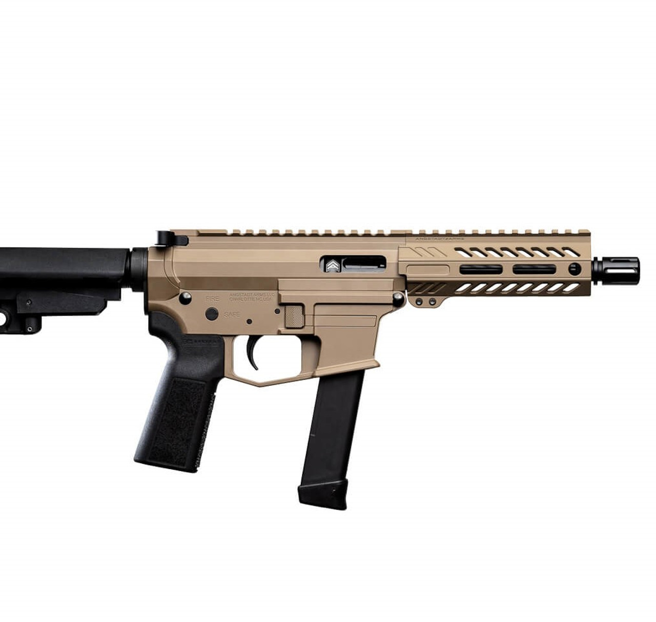 Angstadt Arms UDP-9 PDW Pistol with SB Tactical Brace 9mm - FDE | For Sale