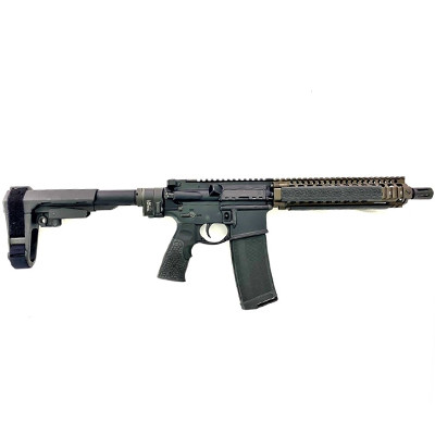 Mk18 Folding Daniel Defense Pistol in FDE with SB-Tactical brace