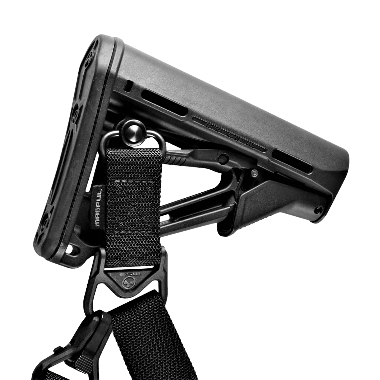 実物 magpul ctrストック　黒 Magpul CTR Carbine Stock Mil-Spec - Black | For Sale