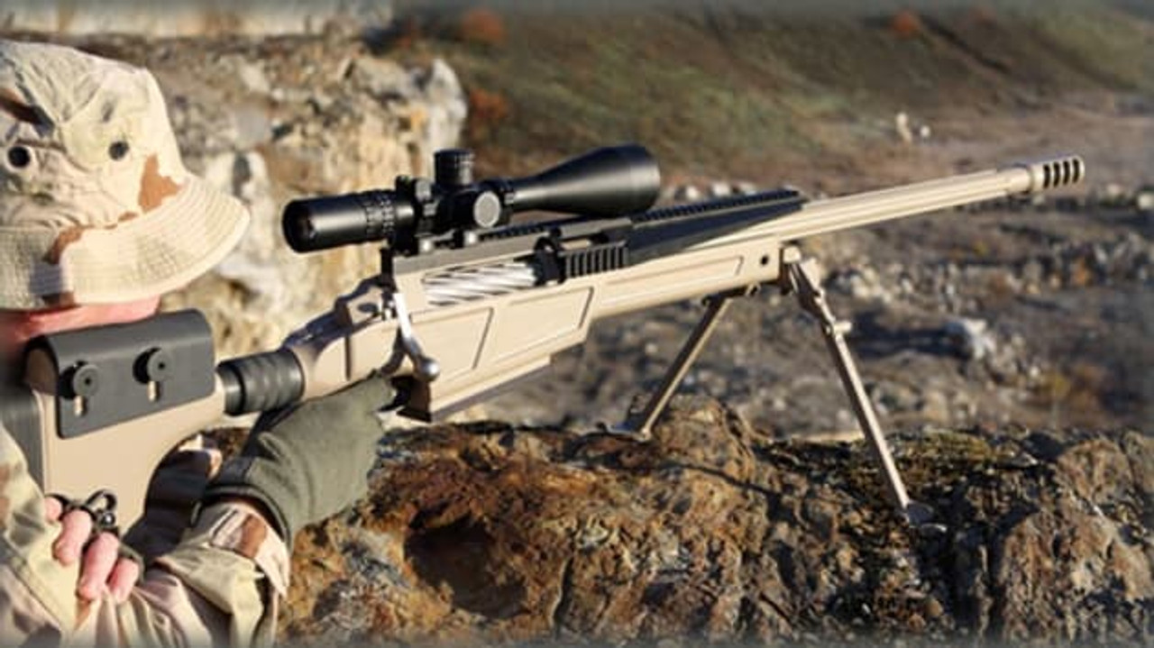 McMillan TAC-50 Long-Range Anti-Material and Sniper Rifle