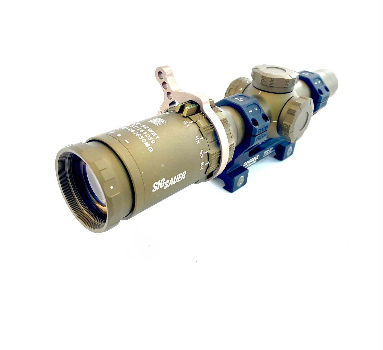 Sig TANGO6T 1-6x SVPS LPVO Scope SFP, FL-6 Hellfire combo