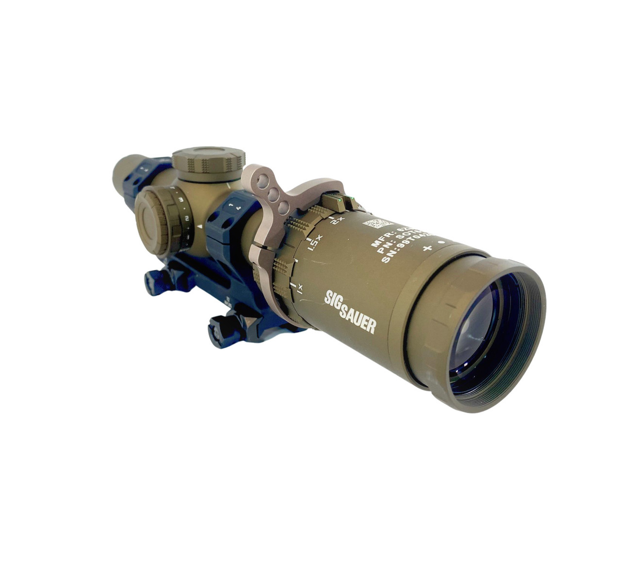 Sig TANGO6T 1-6x SVPS LPVO Scope SFP, FL-6 Hellfire combo