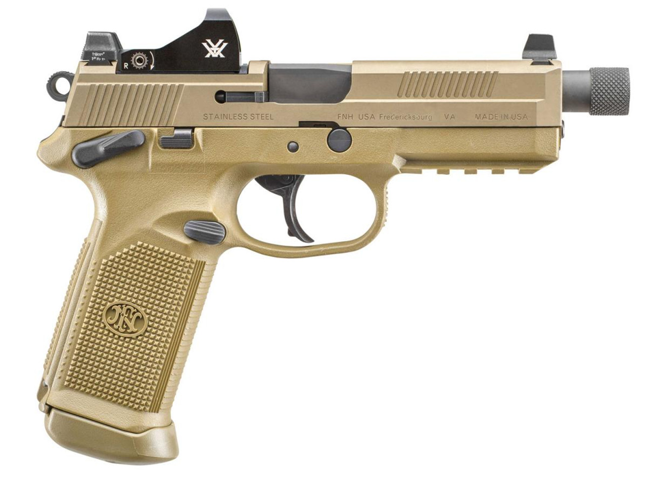 FN FNX-45 Tactical .45 ACP NS Pistol w/ 2x15 Vortex Viper Red Dot