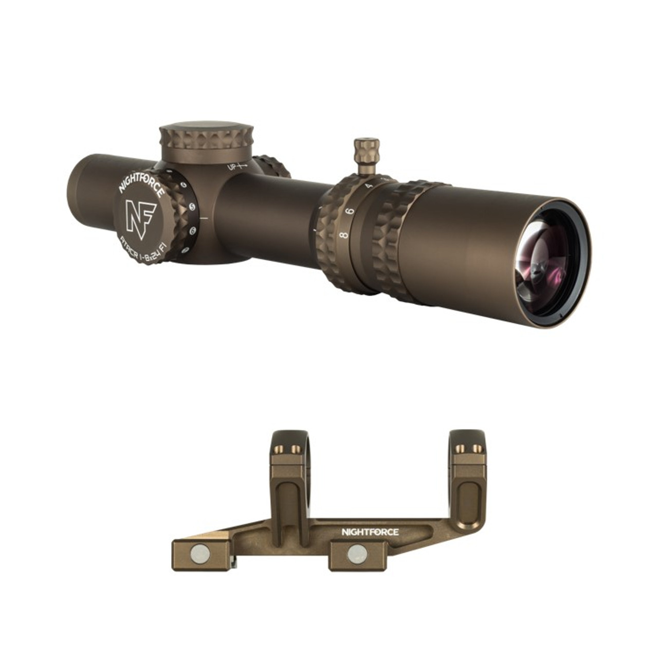 トイガン Nightforce ATACR 1-8X24mm FFP LPVO F1 ATACR - 1-8x24mm F1 - Nightforce Optics