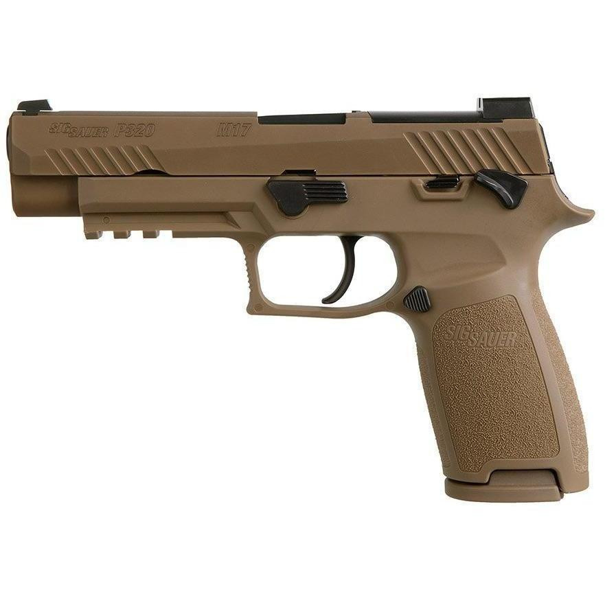 SIGSAUER製　実物純正P320/M17/M18用マガジン　未使用品 Sig Sauer P320 M17 9mm military pistol in black and in