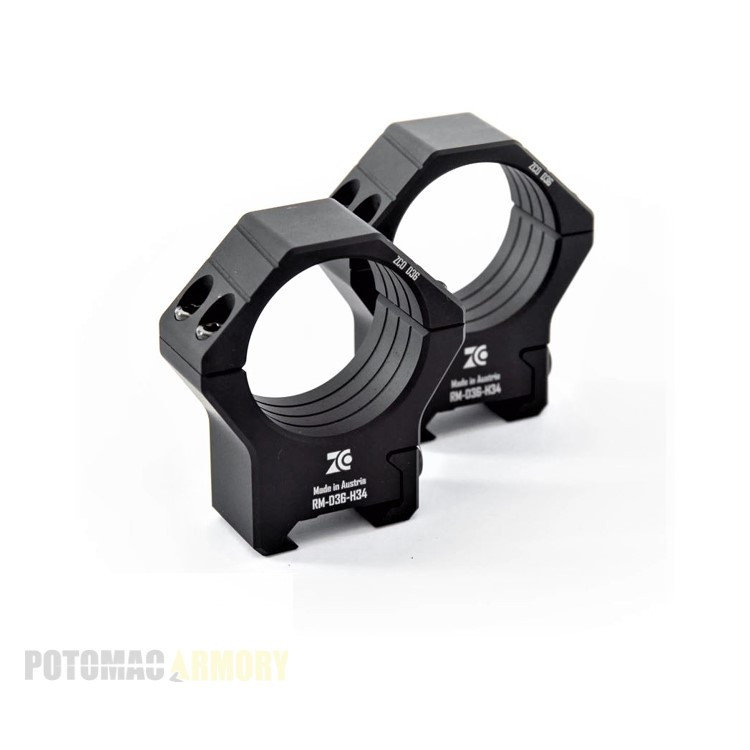 Zero Compromise ZCO 36mm Rings - 34mm (1.34