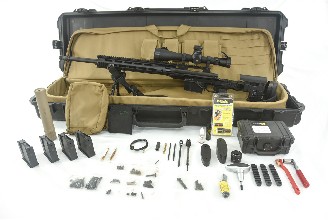 Complete Remington M2010 deployment kit in its fitted case