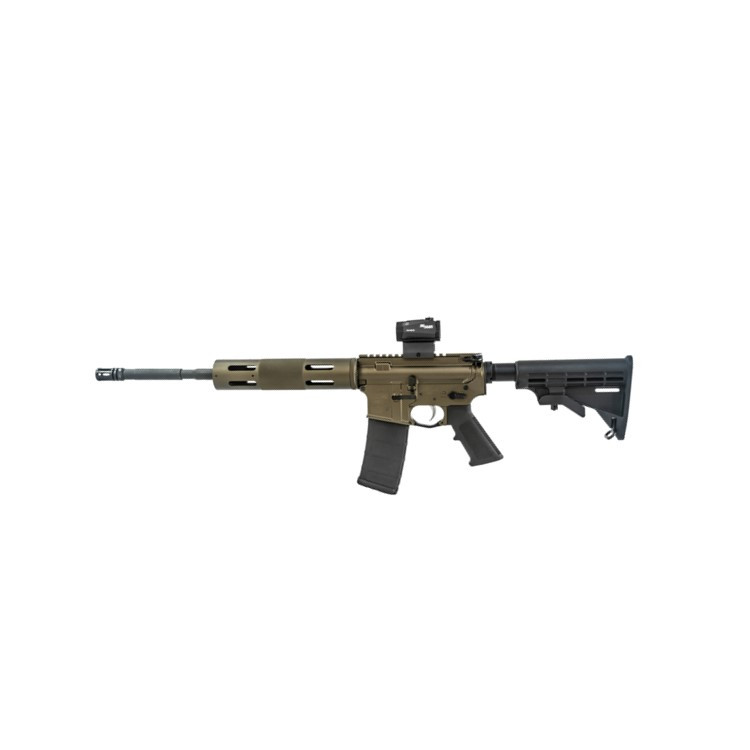Bushmaster XM15 Carbine Burnt Bronze Cerakote Rifle 5.56 16
