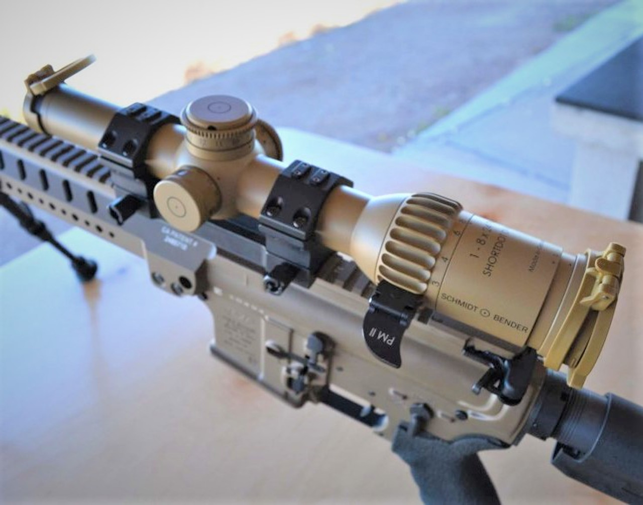 SCHMIDT & BENDER スコープ ダミー Schmidt & Bender 1-8x24 PM-II ShortDot Dual CC riflescope