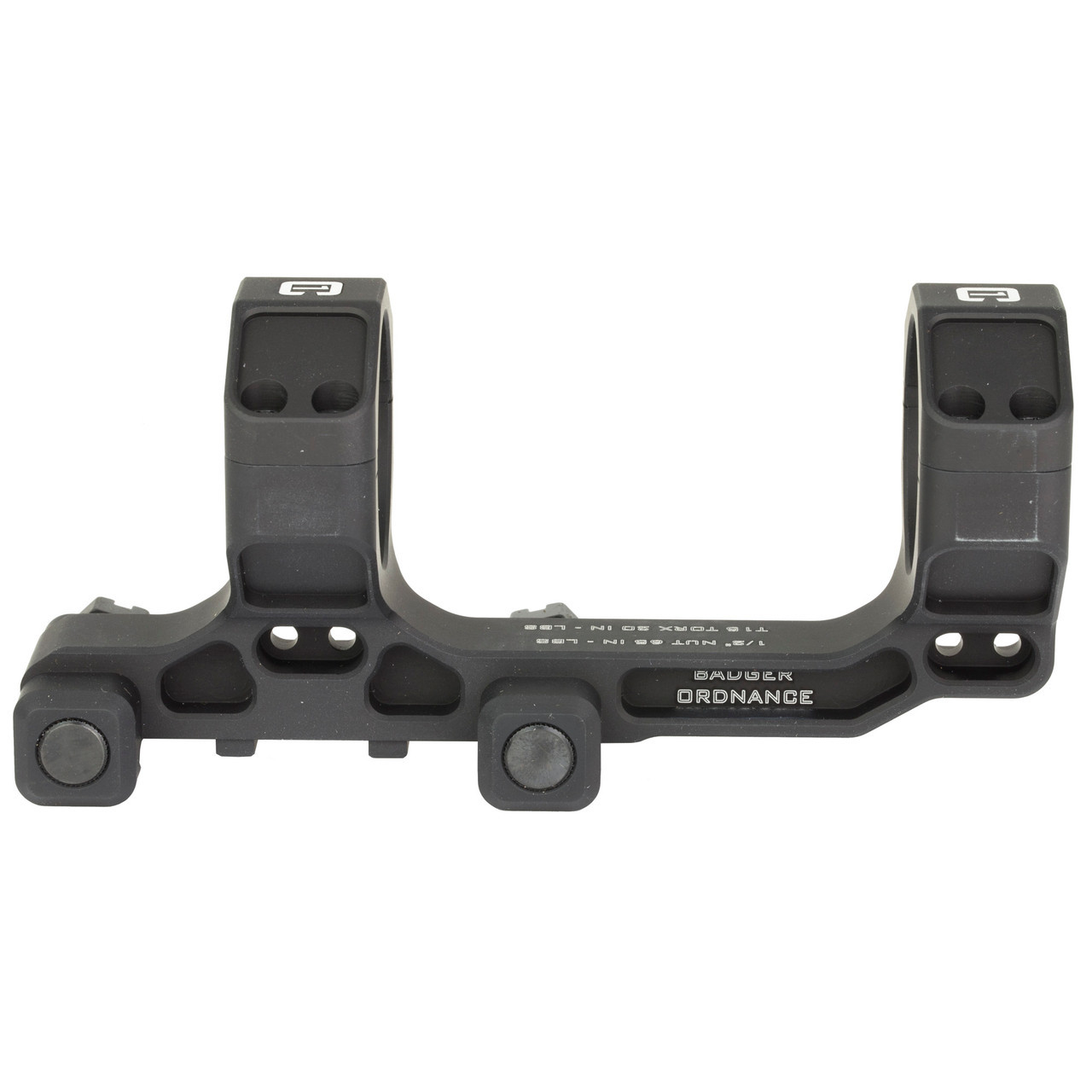Badger Ordnance 調整可能なブラックバイポッド Badger Ordnance 調整可能なブラックバイポッド