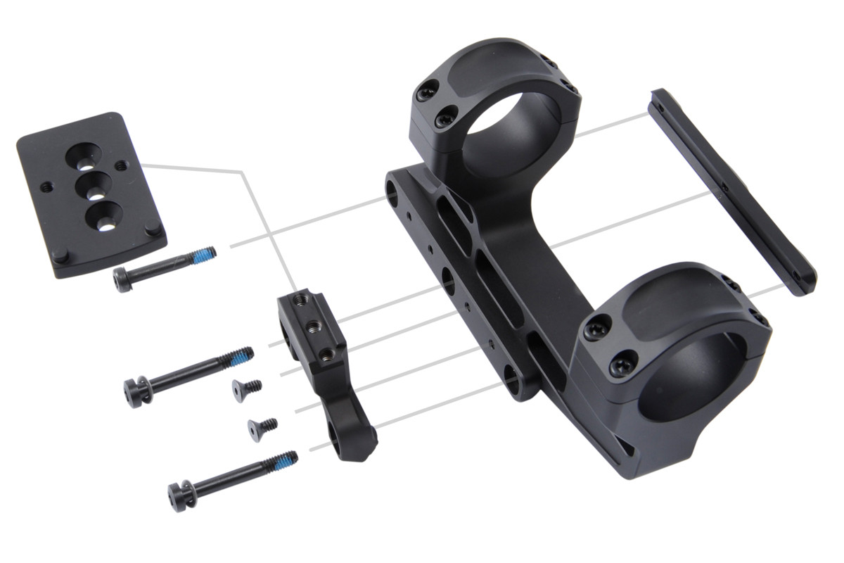 Unity Tactical FAST Scope Mount for LPVO - 34mm FDE|