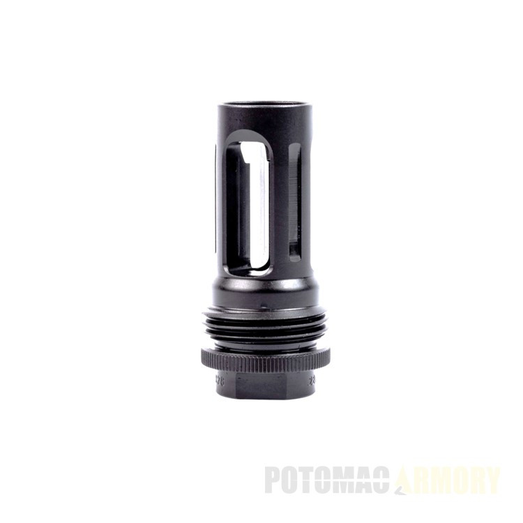 Silencerco ASR Closed Tine Flash Hider - 1/2X28 - AC5326