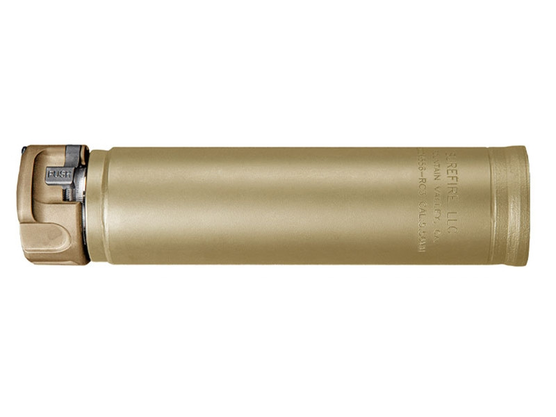 SureFire SOCOM RC3 Fast-Attach 5.56 NATO Suppressor - Dark Earth (DE)