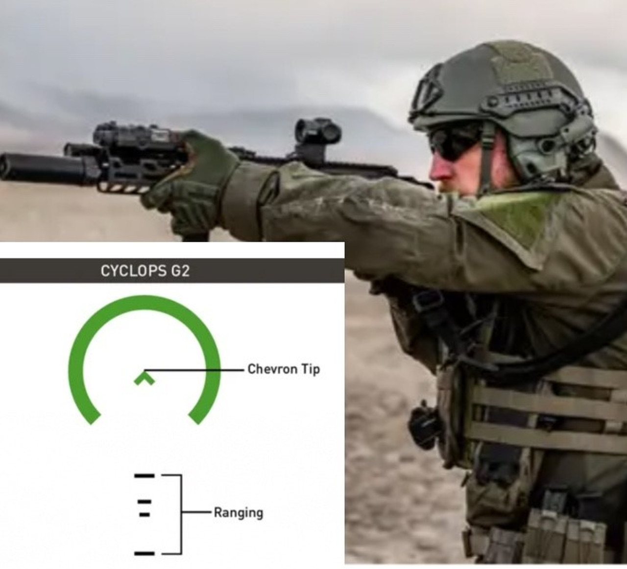 Primary Arms SLx 1X Gen 2 MicroPrism Scope with Green ACSS