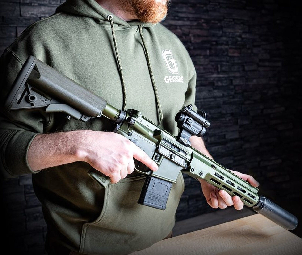 Geissele Super Duty Mod 1 Upper Receiver Group ODG with Nano HUXWRX Muzzle