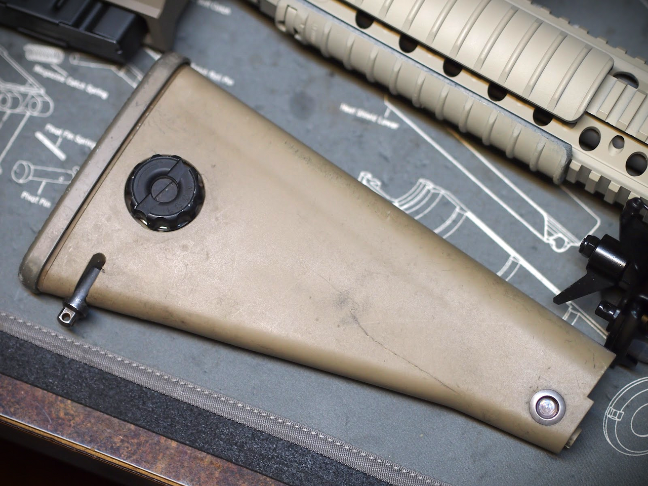 Knights Armament KAC M110 SASS Buttstock - used | For Sale