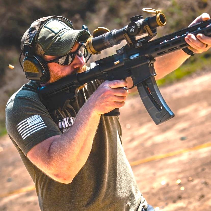 Nightforce ATACR 1-8x CQBR / LPVO Scope with Geissele Mount combo