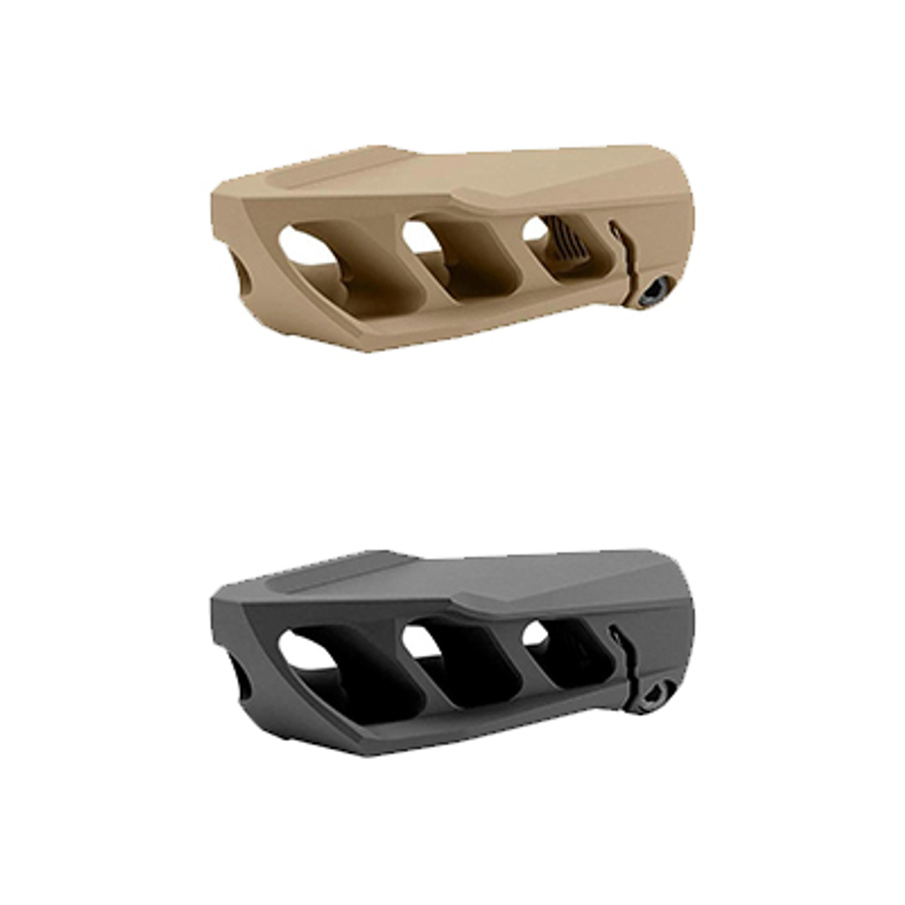 Cadex MX1 Micro Muzzle Brake Max .223/5.56 Cal. Tan (1/2-28 Thrd) 3850-432- TAN For Sale 