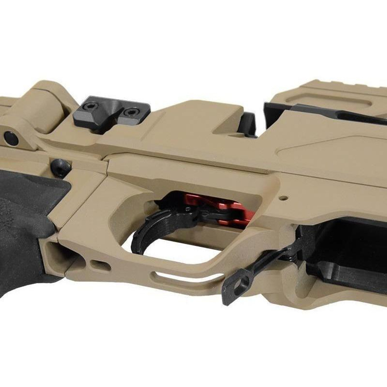 Cadex Defence on X: Amazing pictures of a Cadex Lite Competition chassis  outfitted with a Defiance Deviant Tactical action and a MX1 muzzle brake.   / X