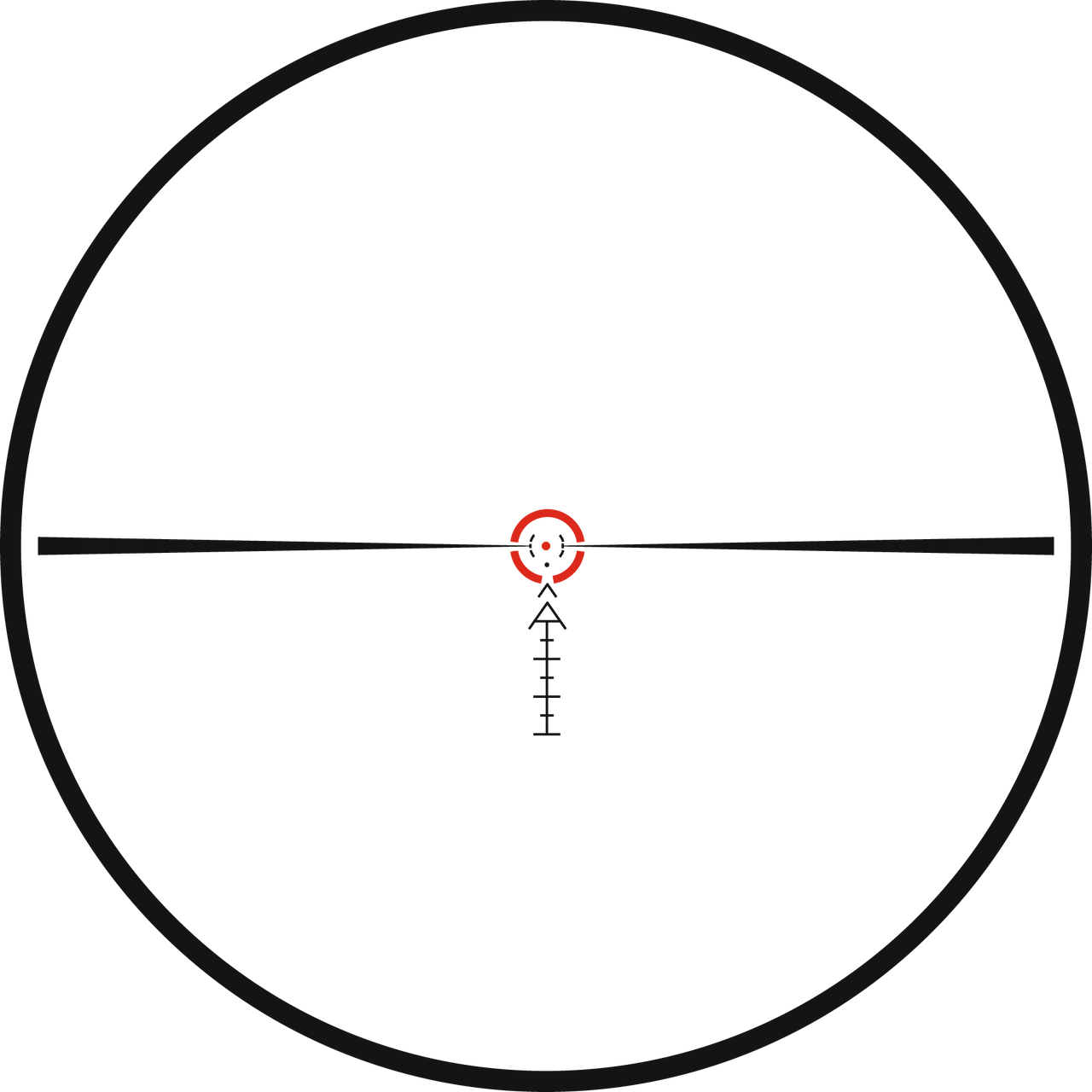 Kahles K16i 16x24 Si1 Chevron mRAD Reticle CQBR Scope Charlie's