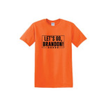 Let's Go Brandon T-Shirts in Blaze Orange