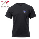 Rothco Thin Blue Line Shield T-Shirt Rothco Thin Blue Line Shield T-Shirt