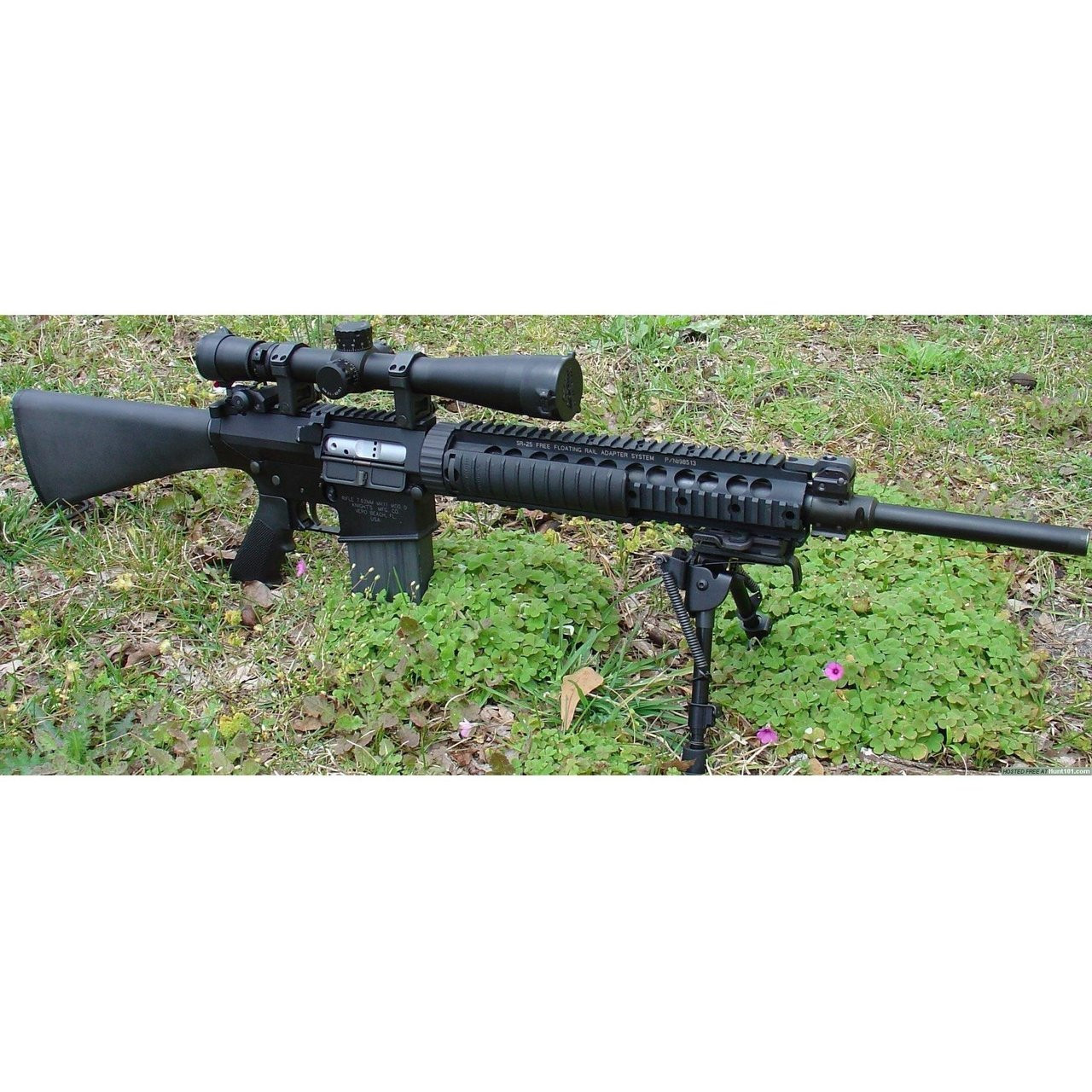 Floating Rifle Knights Armament KAC 7.62 Free Float Rifle RAS (Mk11