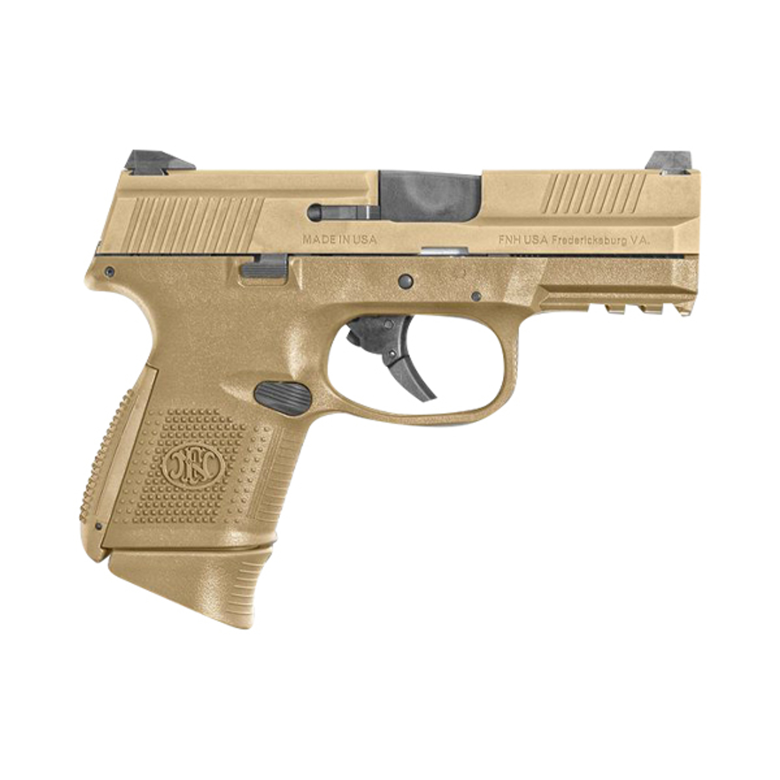 Fn Fns 9c Compact 9mm Pistol In Fde