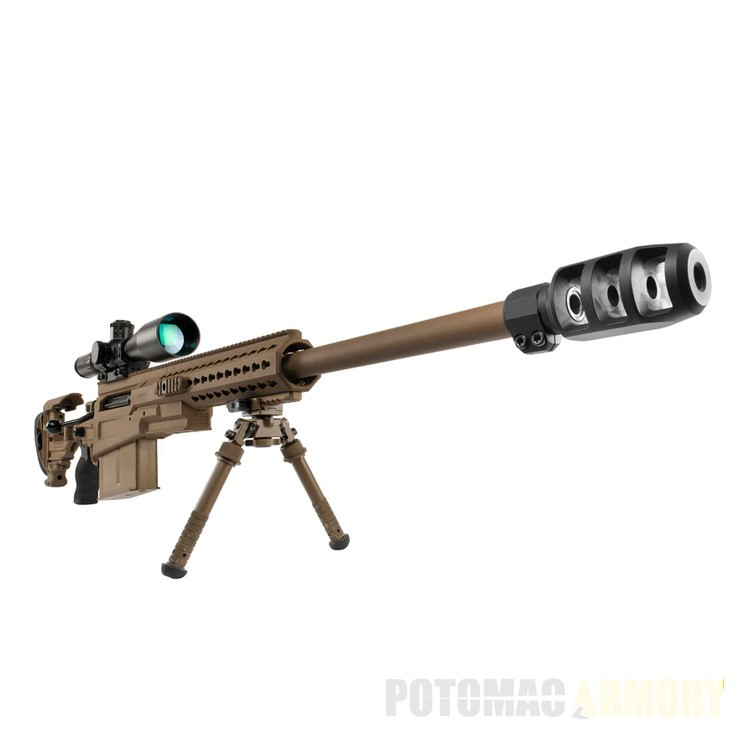 AI - Accuracy International AX50 ELR Folding Sniper Rifle - Dark Earth ...