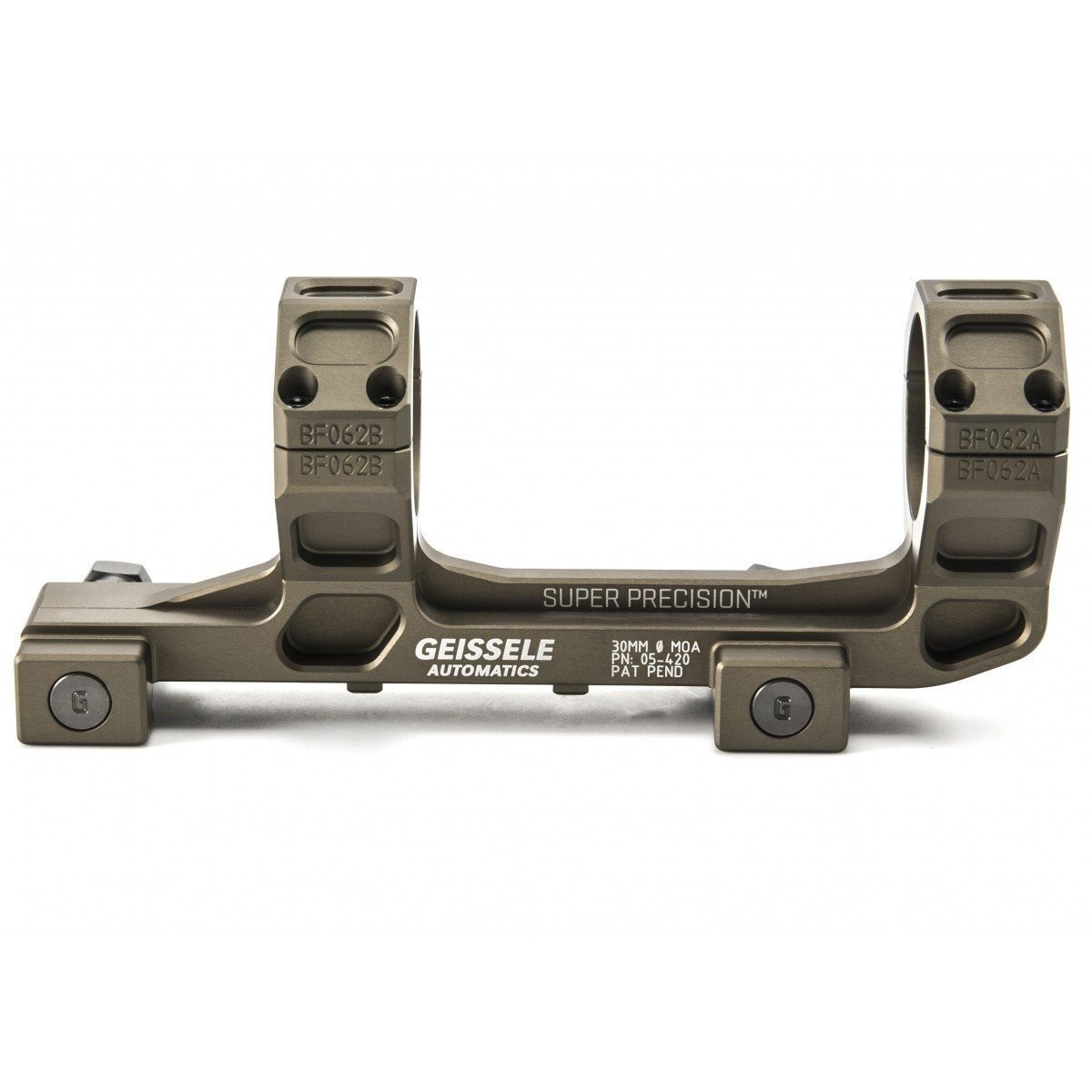 Geissele Super Precision SR25 / AR10/ .308 AR Scope Mounts Charlie's