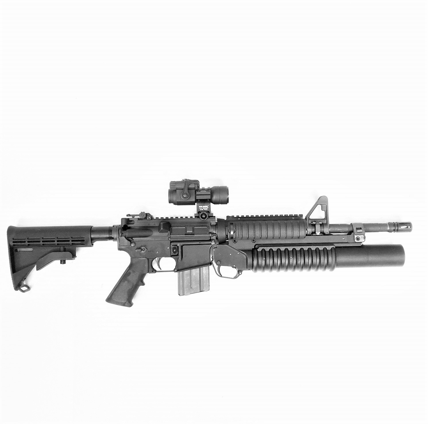 M203 Mounting Bracket For M203 Grenade Launcher Or Flare Launcher From m203-mounting-bracket-for-m203-grenade-launcher-or-flare-launcher-from