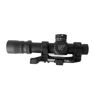 Nightforce NX8 1-8x24mm F1 Scope with Geissele Mount Combo