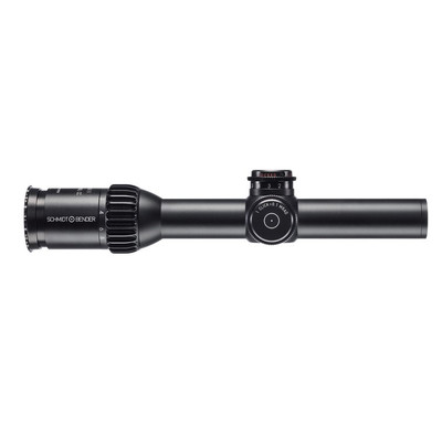 Schmidt & Bender 1-8x24 PM-II ShortDot Dual CC riflescope, CQBR ret