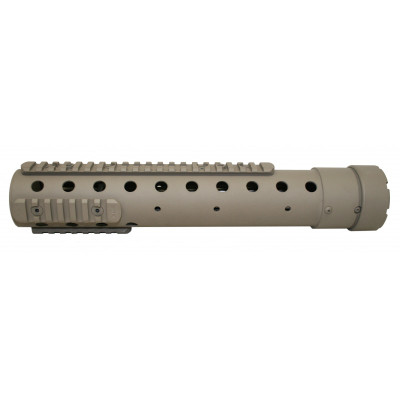 PRI Mk12 Mod 0 Gen III Carbon Fiber Rifle Length Forearm - Dark Earth