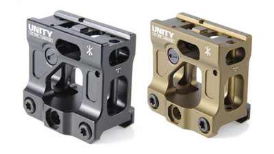 Unity Tactical FAST Micro - Aimpoint Micro Riser Mount in black and FDE