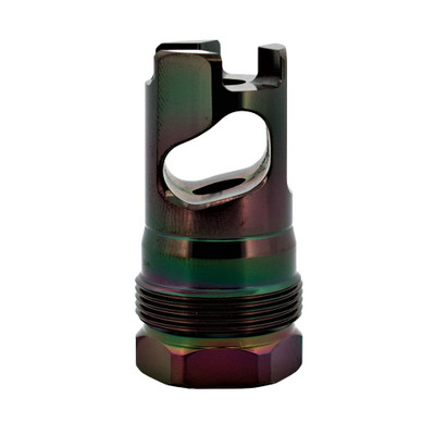 Rearden RPB Rainbow Black PVD - Single Port Brake - 1/2x28 - for .375 bore