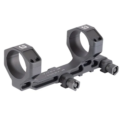 Badger Ordnance 34mm Condition One modular mounting system, 1.54" 0 MOA Black - 154-340B