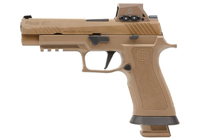 Sig Sauer M17X 9mm 4.7" Pistol with ROMEOM17 Red Dot - Coyote