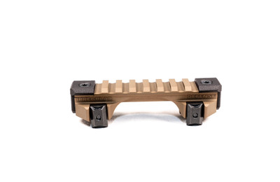 Irregular Defense OMM Picatinny Riser - Optic Mount Modular FDE