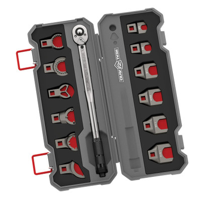 Real Avid Master-Fit 13-Piece AR-15 Crowfoot Wrench Set with Storage Case