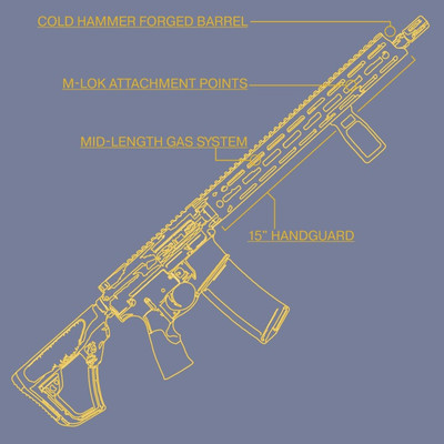 Daniel Defense DDM4 V7 5.56 NATO Rifle 16