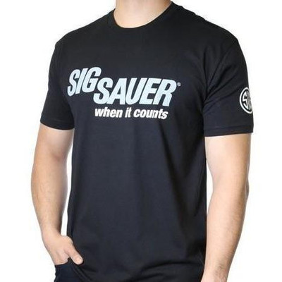 Sig Sauer Men's T-Shirt: Black / Large