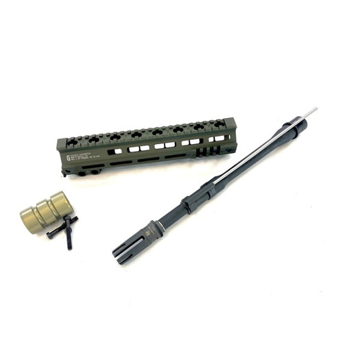 FBI HRT Geissele Mk4 Federal Rail and Barrel Kit - 11.5" Colt 