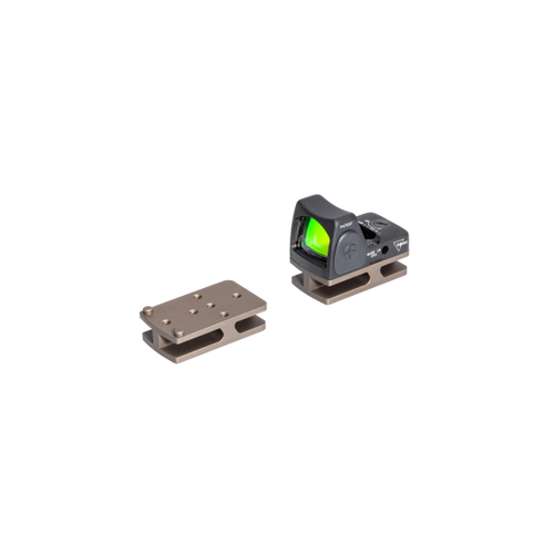 Badger Ordnance Condition One Micro Sight Mount - Trijicon RMR - Tan